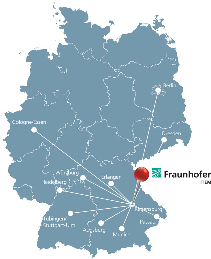Integration des Regensburger Standortes des Fraunhfofer ITEM in das klinische Netzwerk Deutschland