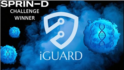 Emblem für den Gewinner der SPRIND Challenge der Bundesagentur für Sprunginnovationen